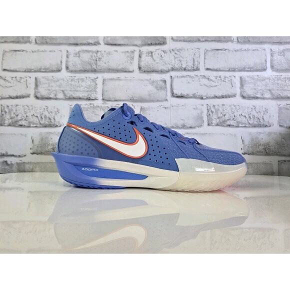 Nike GT Cut 3 Men 9.5 DV2913-403 Low Royal Pulse Sail Mango Basketball Shoes New main image 5